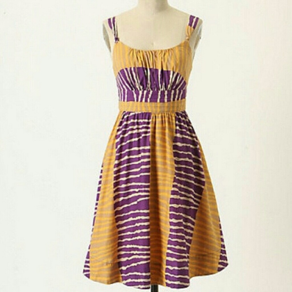 Fei serengeti zebra dress. Size 8